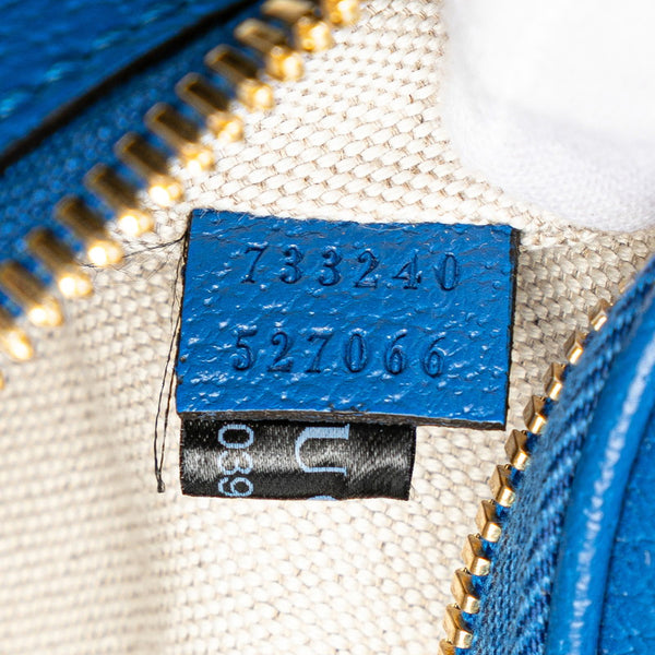 グッチ GGランバス ボディバッグ ウエストバッグ 733240 ベージュ ブルー マルチカラー PVC レザー レディース GUCCI 【中古】