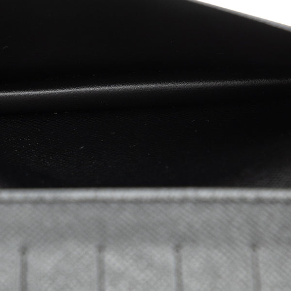 ルイ ヴィトン タイガ ポルトカルト クレディ 長財布 M31002 アルドワーズ ブラック レザー レディース LOUIS VUITTON 【中古】