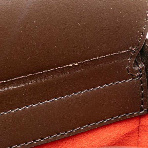 ルイ ヴィトン ダミエ サリア ソー ハンドバッグ N51284 ブラウン PVC レザー レディース LOUIS VUITTON 【中古】