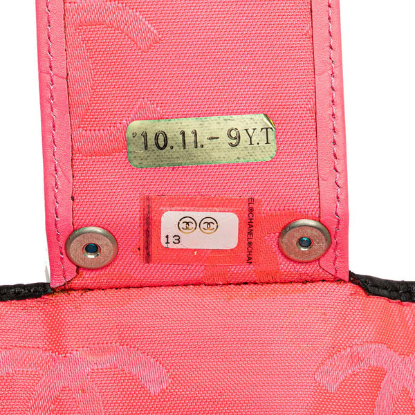 シャネル カンボンライン ココマーク 6連 キーケース ブラック レザー レディース CHANEL 【中古】