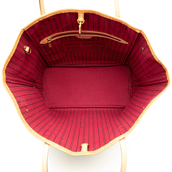 ルイ ヴィトン モノグラム ネヴァーフルMM トートバッグ M41177 ブラウン PVC レザー レディース LOUIS VUITTON 【中古】