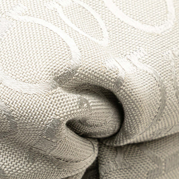 サルヴァトーレフェラガモ ガンチーニ ハンドバッグ ポーチ AU-22 6123 ライトグレー ブラウン キャンバス レザー レディース Salvatore Ferragamo 【中古】