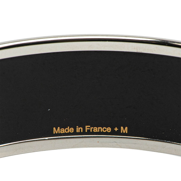 エルメス エマイユ バングル シルバー グリーン マルチカラー メタル レディース HERMES 【中古】