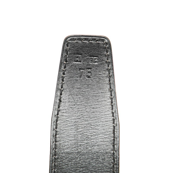 エルメス ベルト サイズ：75 ブラック ボックスカーフ レディース HERMES 【中古】