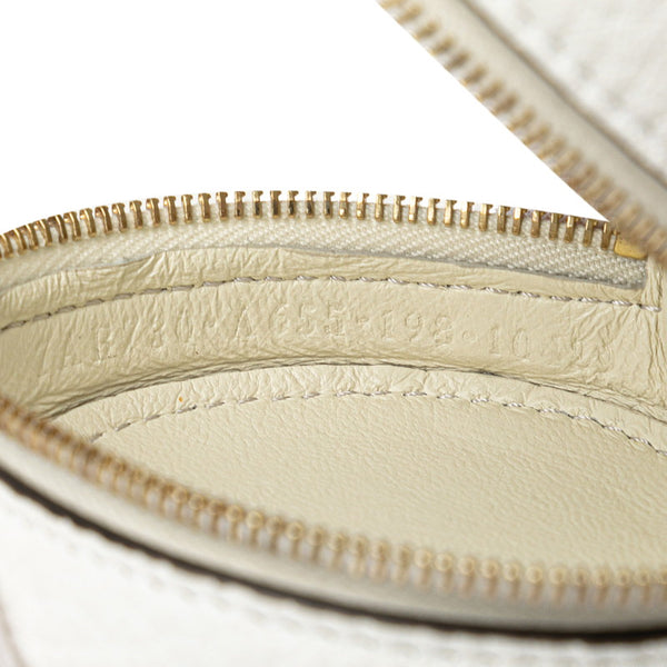 フェンディ ×FILA フェンディマニア リュック バックパック エコバッグ 7AR730 ホワイト ナイロン レザー レディース FENDI 【中古】