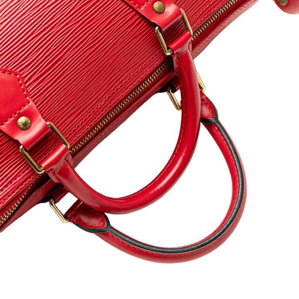 ルイ ヴィトン エピ スピーディ30 ハンドバッグ ミニボストンバッグ M43007 カスティリアンレッド レザー レディース LOUIS VUITTON 【中古】