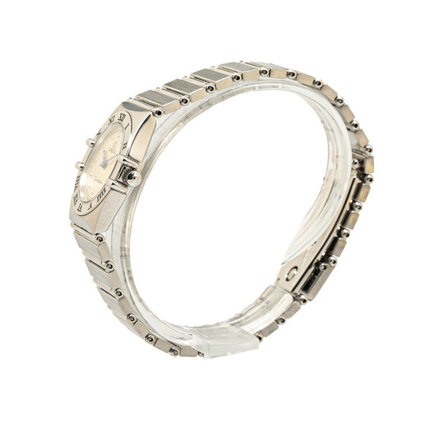 オメガ コンステレーション 腕時計 1570.30 クオーツ シルバー文字盤 ステンレススチール レディース OMEGA 【中古】