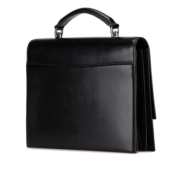 サンローラン ショルダーバッグ ハンドバッグ 2WAY 484504 ブラック レザー レディース SAINT LAURENT 【中古】