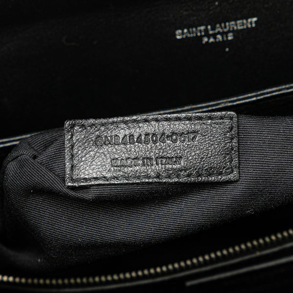 サンローラン ショルダーバッグ ハンドバッグ 2WAY 484504 ブラック レザー レディース SAINT LAURENT 【中古】