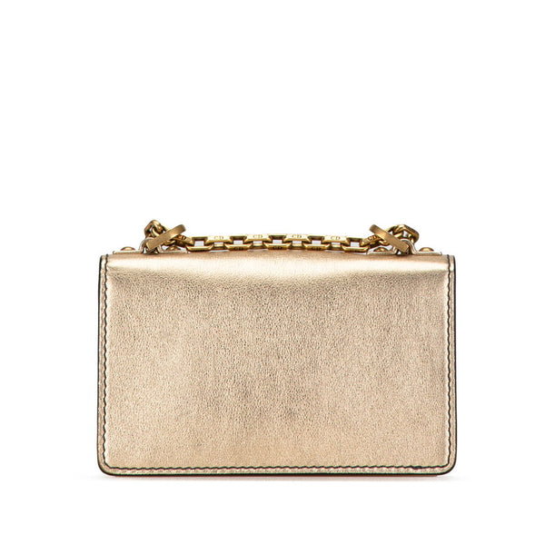 ディオール J’ADIOR ジャディオール チェーン ショルダーバッグ ゴールド レザー レディース Dior 【中古】