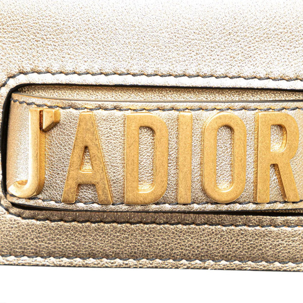 ディオール J’ADIOR ジャディオール チェーン ショルダーバッグ ゴールド レザー レディース Dior 【中古】
