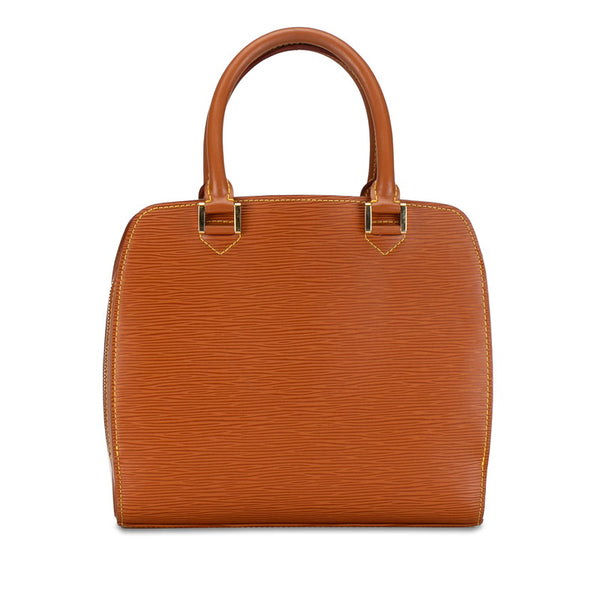 ルイ ヴィトン エピ ポンヌフ ハンドバッグ M52058 ジパングゴールド ブラウン レザー レディース LOUIS VUITTON 【中古】