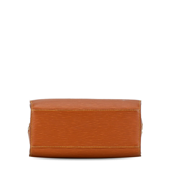 ルイ ヴィトン エピ ポンヌフ ハンドバッグ M52058 ジパングゴールド ブラウン レザー レディース LOUIS VUITTON 【中古】