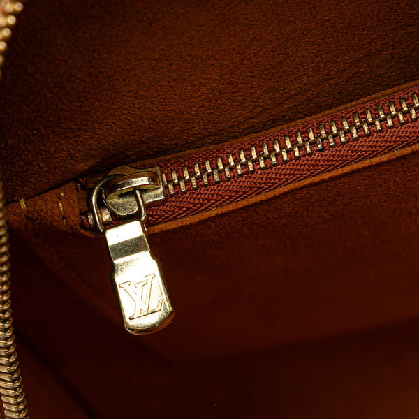 ルイ ヴィトン エピ ポンヌフ ハンドバッグ M52058 ジパングゴールド ブラウン レザー レディース LOUIS VUITTON 【中古】