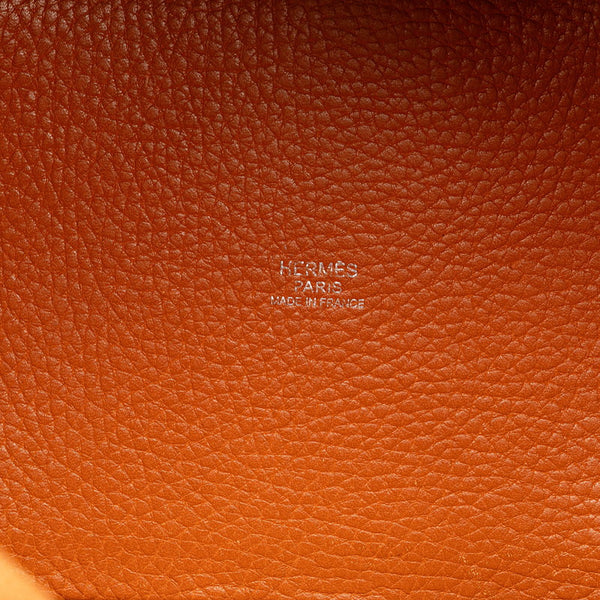 エルメス ピコタンPM ハンドバッグ ポティロン オレンジ トリヨンクレマンス レディース HERMES 【中古】
