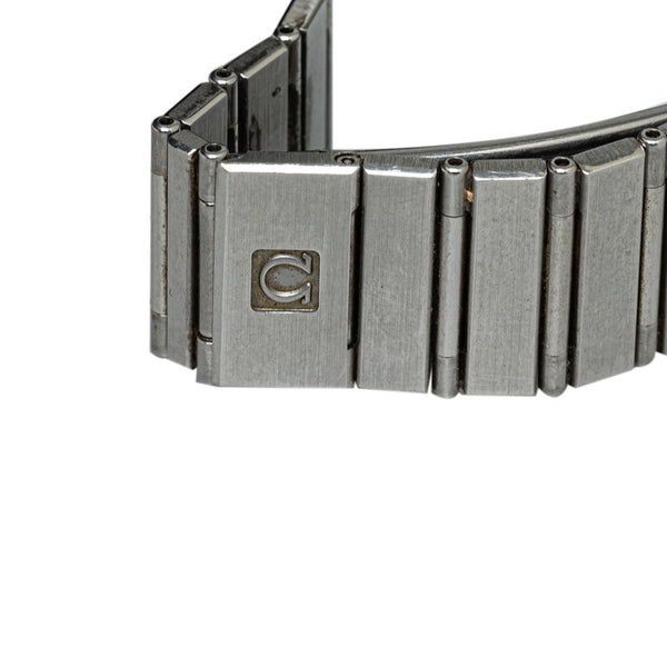 オメガ コンステレーション デイト 腕時計 クオーツ ゴールド文字盤 ステンレススチール メンズ OMEGA 【中古】