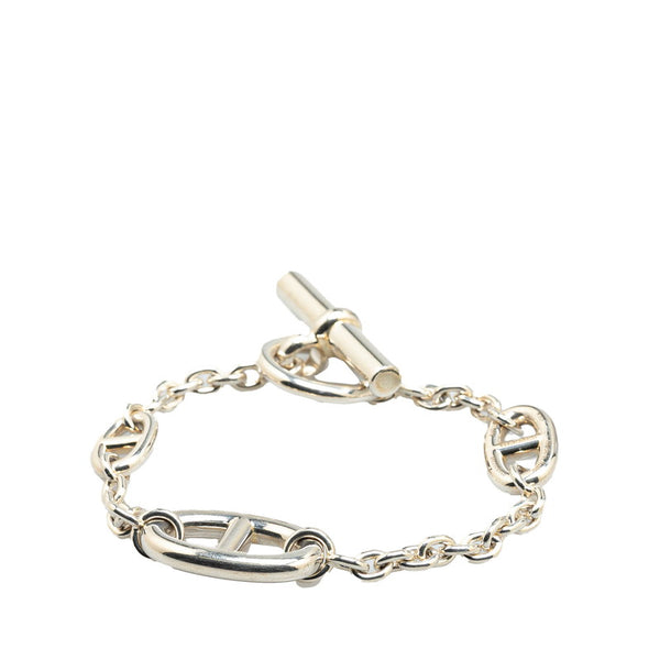 エルメス シェーヌダンクル ファランドール ブレスレット SV925 シルバー レディース HERMES 【中古】