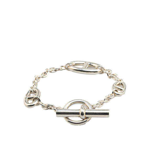 エルメス シェーヌダンクル ファランドール ブレスレット SV925 シルバー レディース HERMES 【中古】