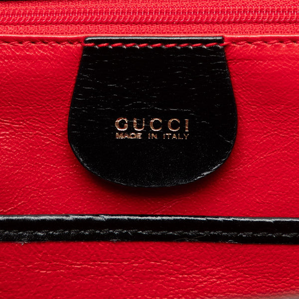 グッチ バンブー ハンドバッグ ショルダーバッグ 2WAY 000 1364 ブラック レザー レディース GUCCI 【中古】