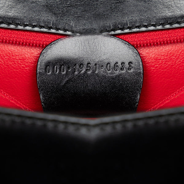 グッチ バンブー ハンドバッグ ショルダーバッグ 2WAY 000 1364 ブラック レザー レディース GUCCI 【中古】