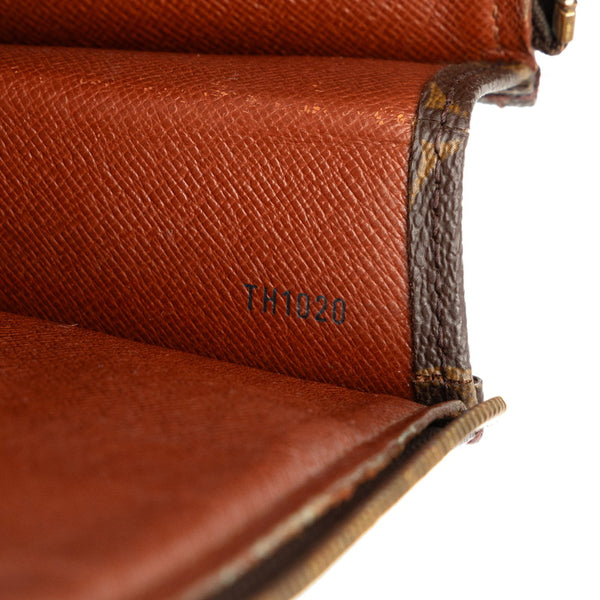 ルイ ヴィトン モノグラム ポッシュ ドキュマン クラッチバッグ ブリーフケース M53456 ブラウン PVC レザー メンズ LOUIS VUITTON 【中古】