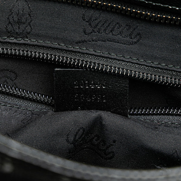 グッチ GGインプリメ 斜め掛け ショルダーバッグ 201446 モスグリーン PVC レザー メンズ GUCCI 【中古】