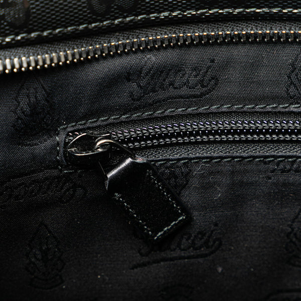 グッチ GGインプリメ 斜め掛け ショルダーバッグ 201446 モスグリーン PVC レザー メンズ GUCCI 【中古】