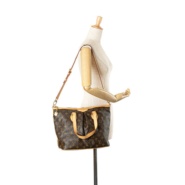 ルイ ヴィトン モノグラム　 パレルモPM ハンドバッグ ショルダーバッグ 2WAY M40145 ブラウン PVC レザー レディース LOUIS VUITTON 【中古】