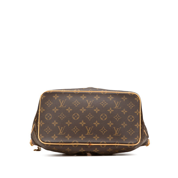 ルイ ヴィトン モノグラム　 パレルモPM ハンドバッグ ショルダーバッグ 2WAY M40145 ブラウン PVC レザー レディース LOUIS VUITTON 【中古】