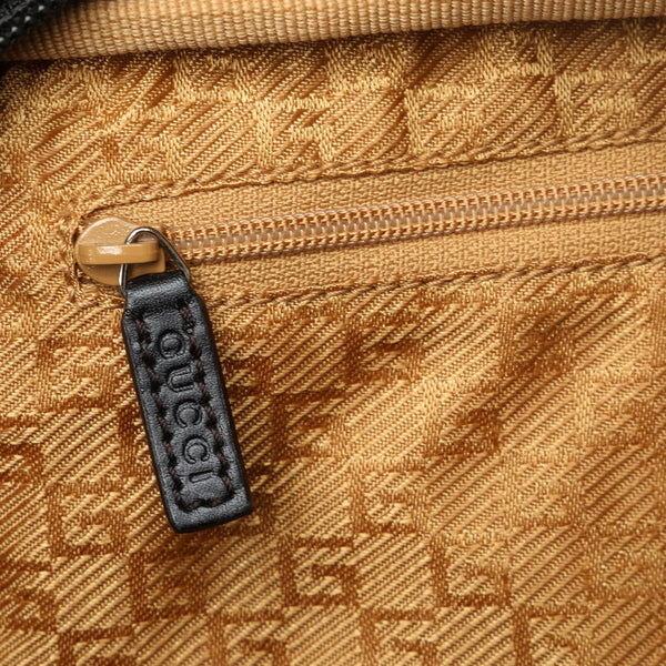 グッチ バンブー ハンドバッグ ボストンバッグ 002 1085 ブラウン スウェード レザー レディース GUCCI 【中古】