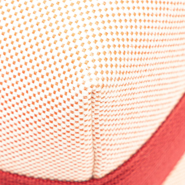 エルメス ブリッドアブラック カブリオルGM ハンドバッグ テラコッタ オレンジ レッド トワルアッシュ レディース HERMES 【中古】