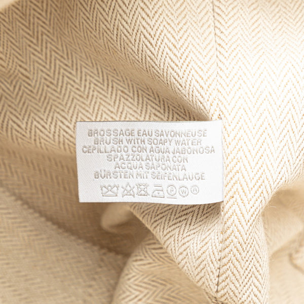 エルメス ブリッドアブラック カブリオルGM ハンドバッグ テラコッタ オレンジ レッド トワルアッシュ レディース HERMES 【中古】