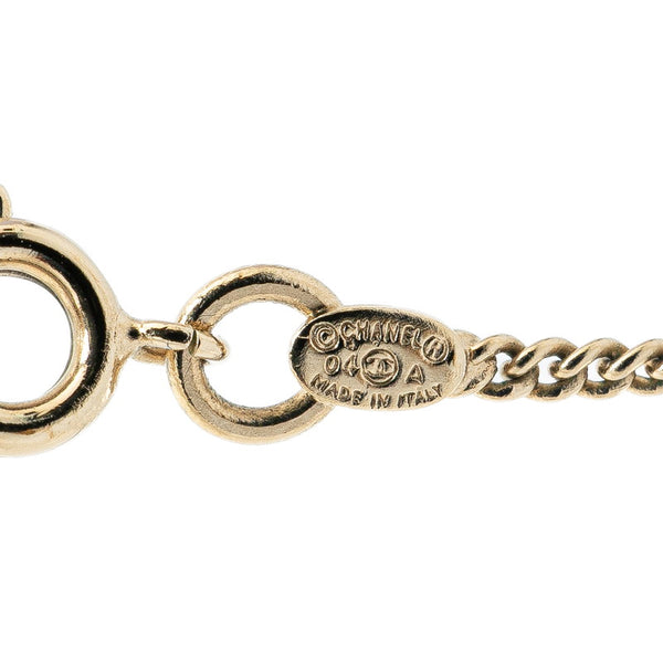 シャネル ココマーク N°5香水 モチーフ ネックレス シルバー メタル レディース CHANEL 【中古】