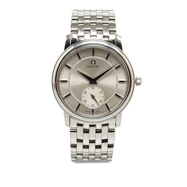 オメガ デヴィル 腕時計 4520.31 手巻き シルバー文字盤 ステンレススチール メンズ OMEGA 【中古】