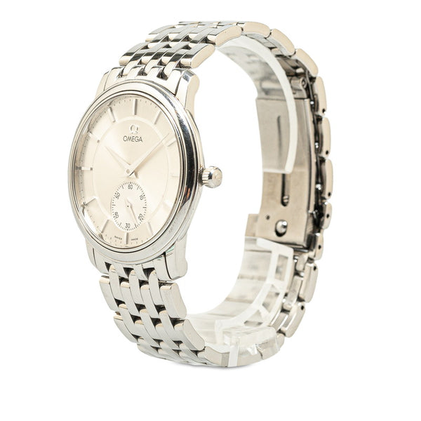 オメガ デヴィル 腕時計 4520.31 手巻き シルバー文字盤 ステンレススチール メンズ OMEGA 【中古】