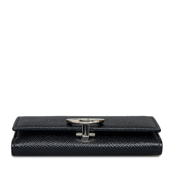 ブルガリ ブルガリブルガリ コインケース カードケース ブラック レザー メンズ BVLGARI 【中古】