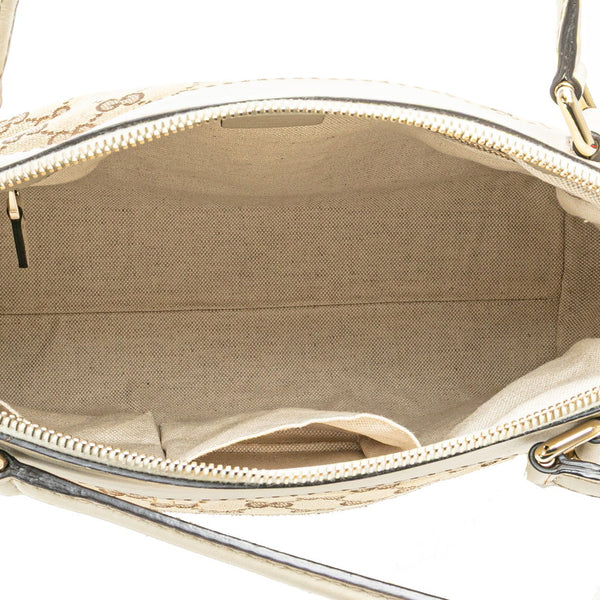 グッチ GGキャンバス メイフィア シェリーライン ハンドバッグ ショルダーバッグ 2WAY 269894 ベージュ マルチカラー キャンバス レザー レディース GUCCI 【中古】