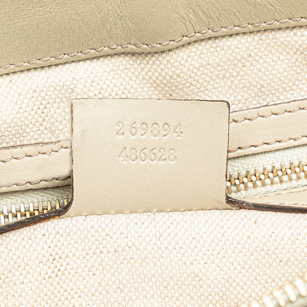 グッチ GGキャンバス メイフィア シェリーライン ハンドバッグ ショルダーバッグ 2WAY 269894 ベージュ マルチカラー キャンバス レザー レディース GUCCI 【中古】