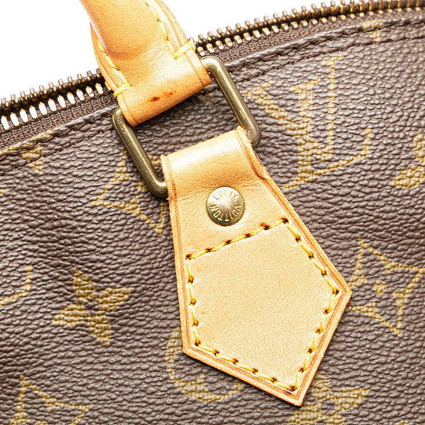 ルイ ヴィトン モノグラム アルマPM ハンドバッグ ショルダーバッグ 2WAY M51130 ブラウン PVC レザー レディース LOUIS VUITTON 【中古】