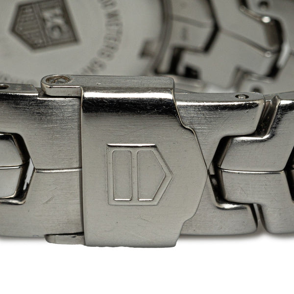 タグホイヤー リンク 腕時計 WJ1316 クオーツ ブルーシェル文字盤 ステンレススチール レディース TAG HEUER 【中古】
