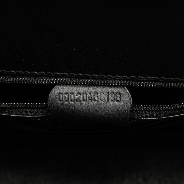 グッチ バンブー ハンドバッグ ショルダーバッグ 2WAY 000 2046 0188 ブラック レザー レディース GUCCI 【中古】