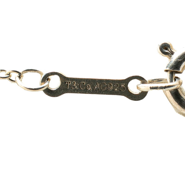ティファニー ラビングハート ミニ ネックレス SV925 シルバー レディース TIFFANY&Co. 【中古】
