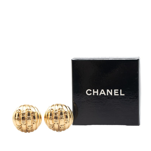 シャネル ヴィンテージ ココマーク イヤリング ゴールド メッキ レディース CHANEL 【中古】