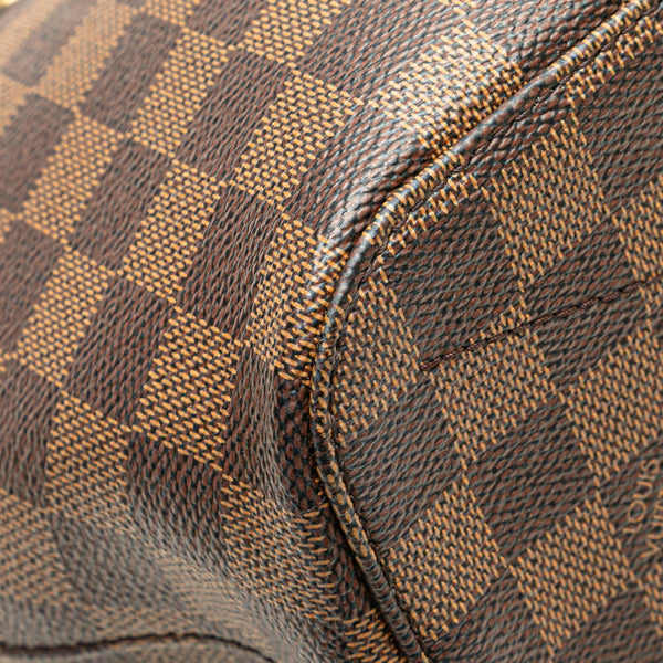 ルイ ヴィトン ダミエ シエナPM ハンドバッグ ショルダーバッグ 2WAY N41545 ブラウン PVC レザー レディース LOUIS VUITTON 【中古】