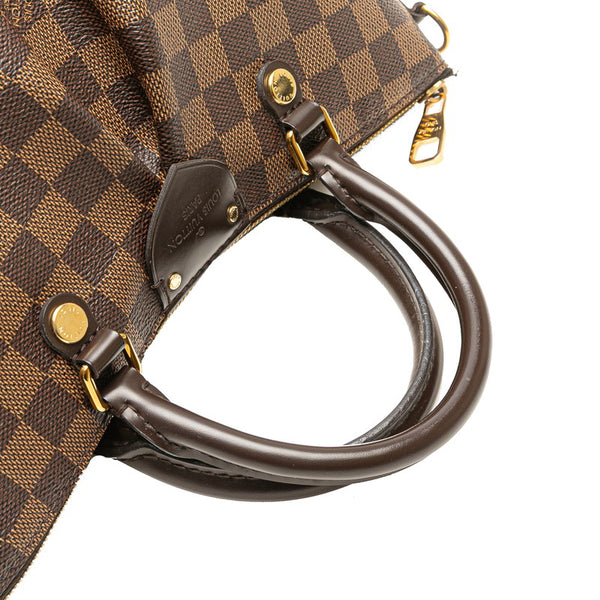 ルイ ヴィトン ダミエ シエナPM ハンドバッグ ショルダーバッグ 2WAY N41545 ブラウン PVC レザー レディース LOUIS VUITTON 【中古】