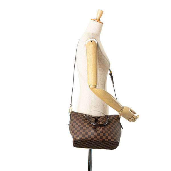 ルイ ヴィトン ダミエ シエナPM ハンドバッグ ショルダーバッグ 2WAY N41545 ブラウン PVC レザー レディース LOUIS VUITTON 【中古】