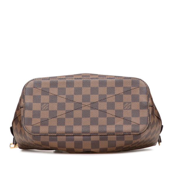 ルイ ヴィトン ダミエ シエナPM ハンドバッグ ショルダーバッグ 2WAY N41545 ブラウン PVC レザー レディース LOUIS VUITTON 【中古】