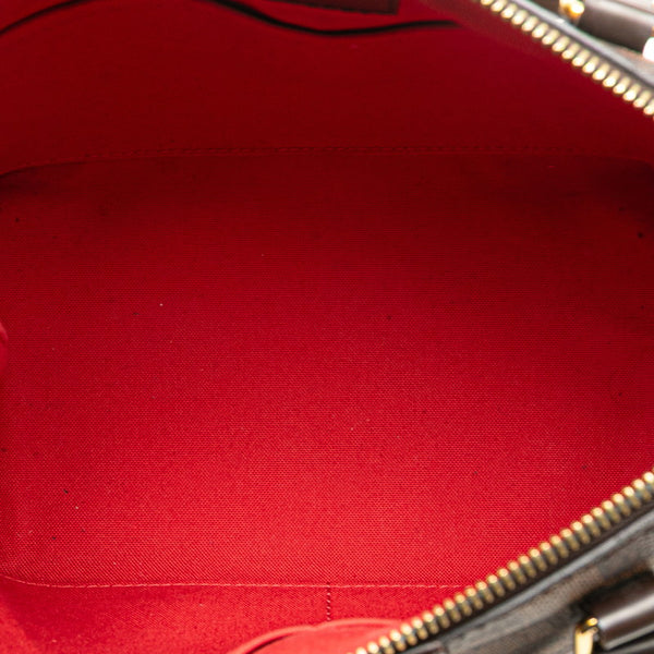 ルイ ヴィトン ダミエ シエナPM ハンドバッグ ショルダーバッグ 2WAY N41545 ブラウン PVC レザー レディース LOUIS VUITTON 【中古】