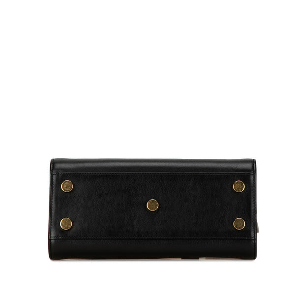 サンローラン サックドジュール ベイビー ハンドバッグ ショルダーバッグ 2WAY 421863 ブラック レザー レディース SAINT LAURENT 【中古】