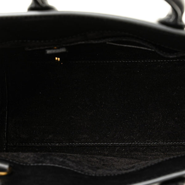 サンローラン サックドジュール ベイビー ハンドバッグ ショルダーバッグ 2WAY 421863 ブラック レザー レディース SAINT LAURENT 【中古】